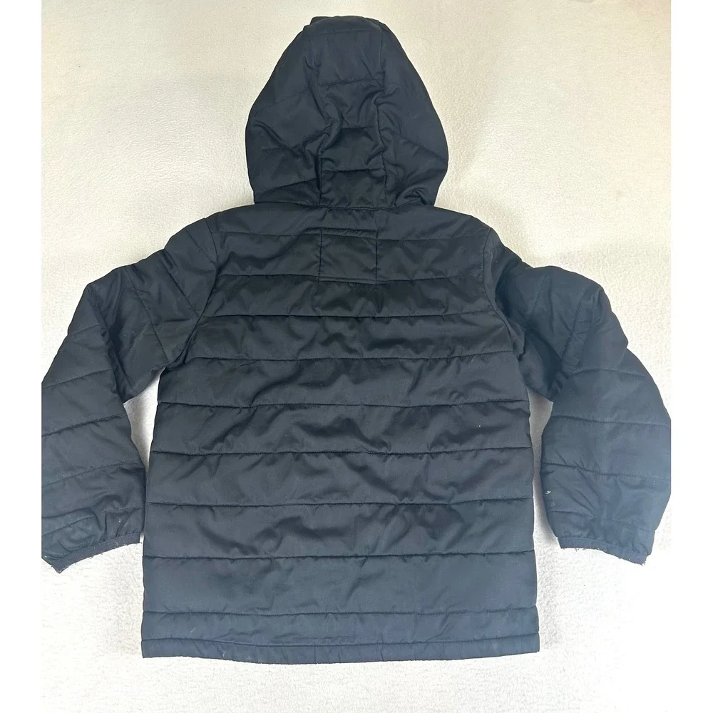 Gap Puffer Jacket Kids Small Black ColdControl 495720-01